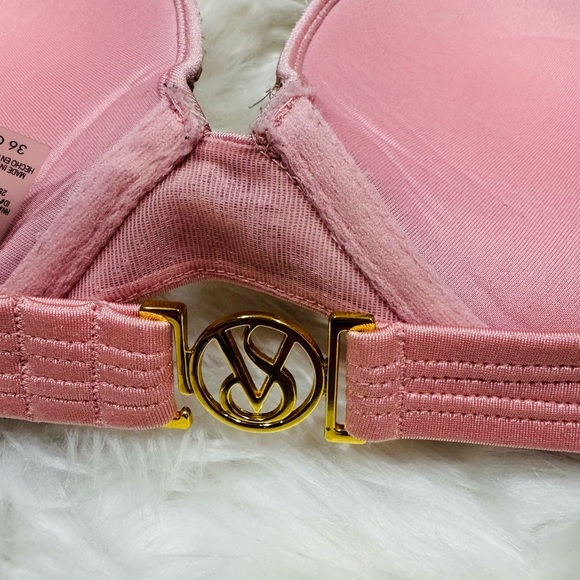 Rare Discontinued Crystal Pink Bombshell Victorias Secret Swim top - Picture 11 of 14